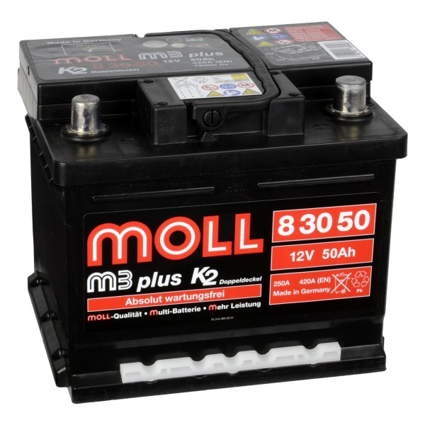 MOLL バッテリー / モル　m3 plus K2 83050 / L1