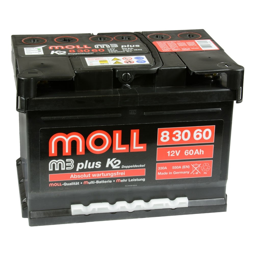 MOLL バッテリー / モル　m3 plus K2 83060 / L2