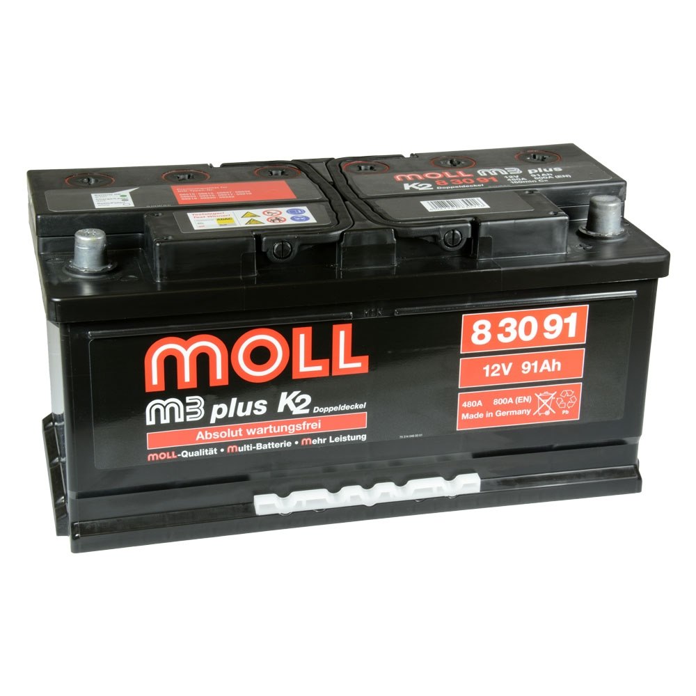 MOLL バッテリー / モル　m3 plus K2 83091 / L5