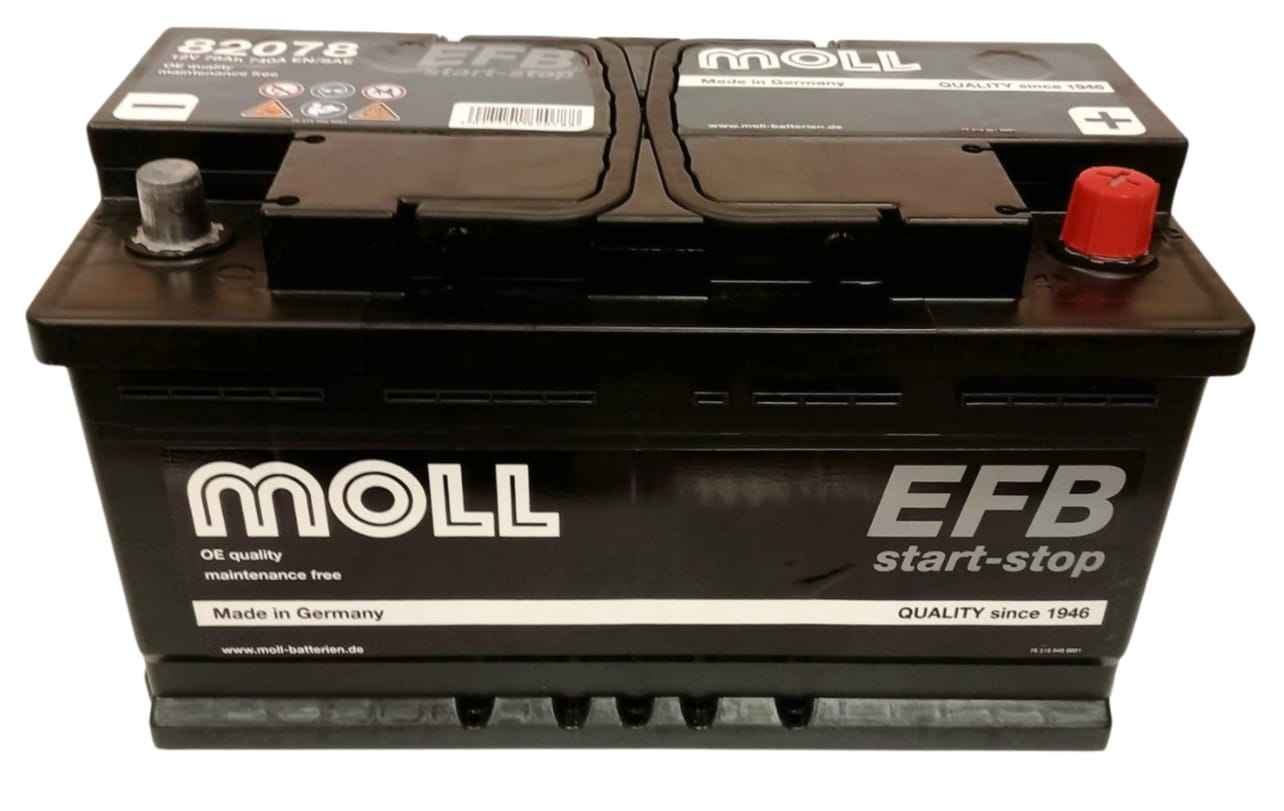 moll EFB バッテリー 82078 T6 LB4 LBN4