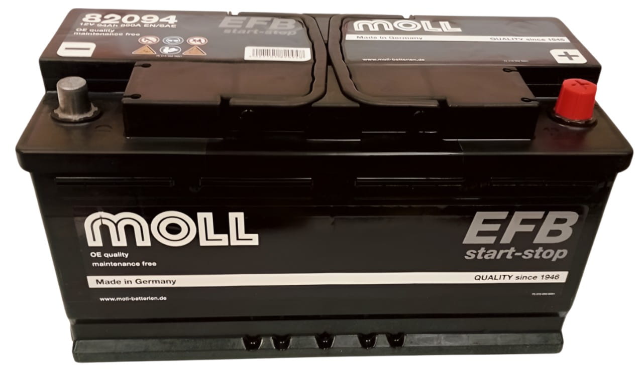 moll EFB バッテリー 82094 H8 L5 LN5