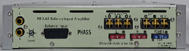 PHASS AMP RE2.65 パネル ファス パワーアンプ