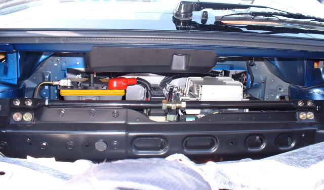 R33、R34　GT-R　純正標準仕様からオプティマバッテリー　OPTIMAへ　装着２