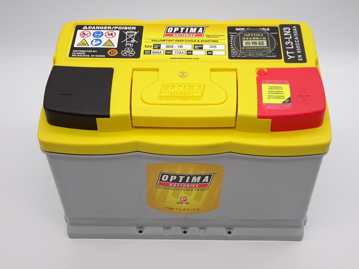 オプティマバッテリー イエロートップ / optimabatteries YELLOW TOP メイワ