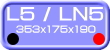 L5 / LN5 規格　W353 x D175 x H190mm