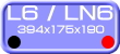 L6 / LN6 規格　W394 x D175 x H190mm