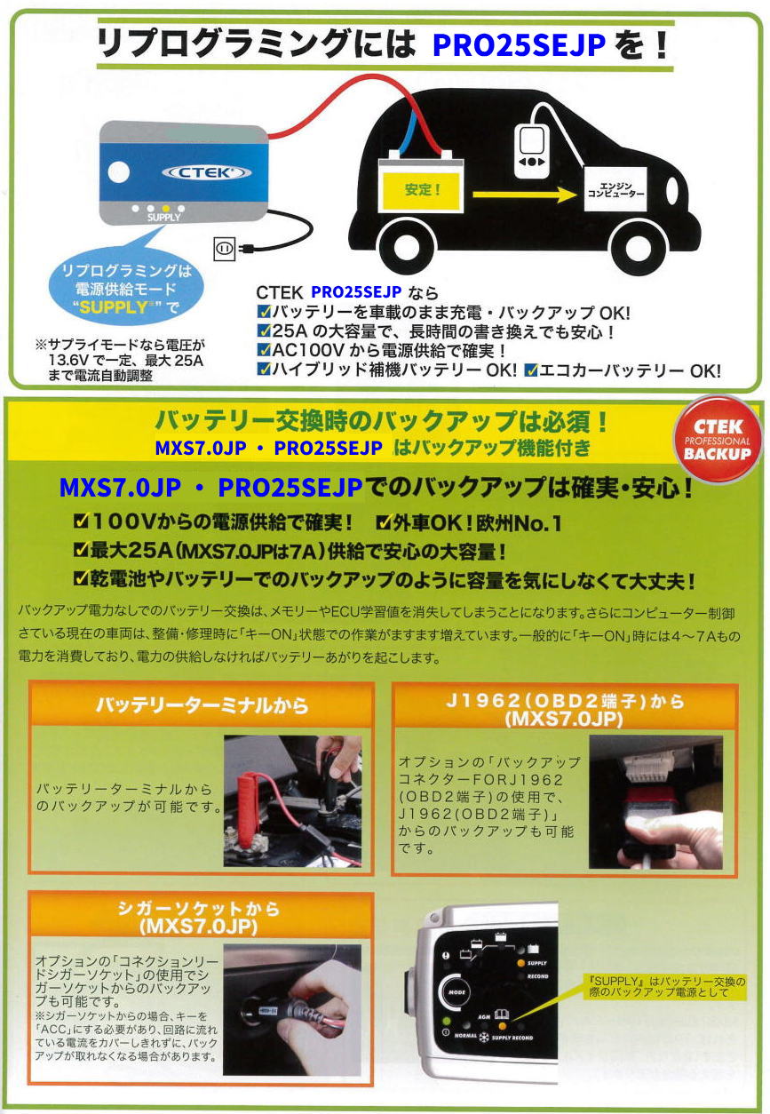 CTEK　バッテリーチャージャー　充電器