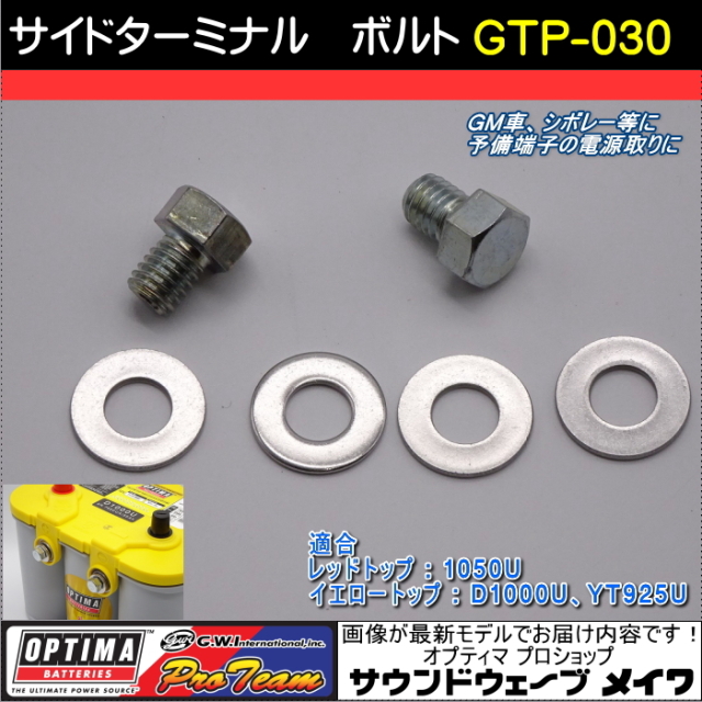 GTP-030 サイドターミナル　ボルト