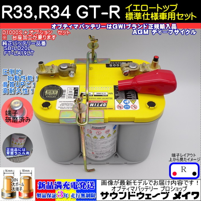 OPTIMA オプティマ GT-R 標準仕様セット D1000S / YTS4.2