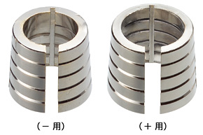 Ｂ端子用スペーサー　Ｂ端子（小ポール）をＤ端子（大ポール）に変換