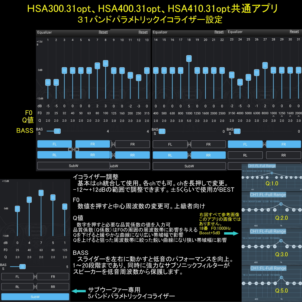 SAIACO サイアコ HSA-410.31opt / 5chパワーアンプ内蔵 5ch DSP